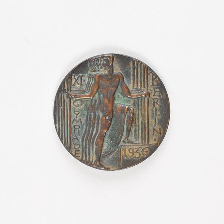 Lot #3079  Berlin 1936 Summer Olympics Participation Medal - Image 1