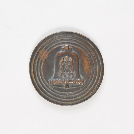 Lot #3079  Berlin 1936 Summer Olympics Participation Medal - Image 2