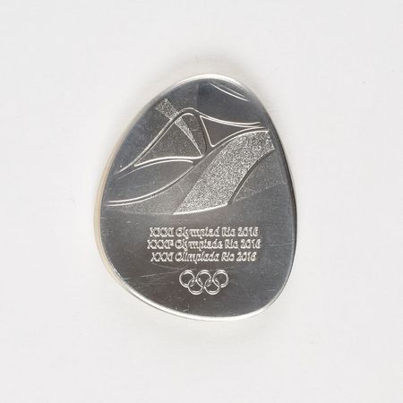 Lot #3205  Rio 2016 Summer Olympics Participation Medal - Image 2