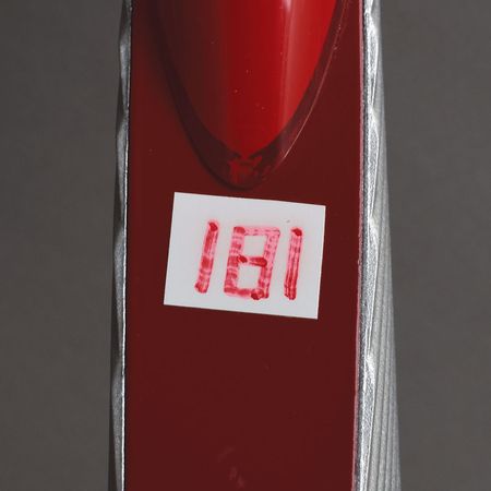 Lot #3200  Sochi 2014 Winter Olympics Torch with Official Stand - Image 4