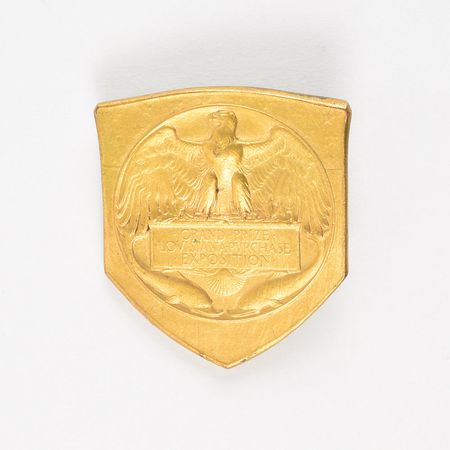 Lot #3009  St. Louis 1904 Gilt 'Uniface' Grand