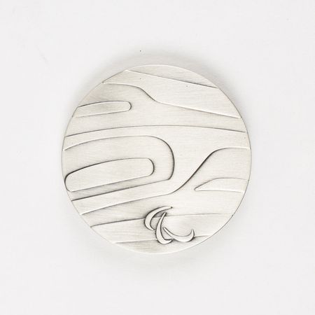 Lot #3196  Vancouver 2010 Winter Olympics Pair of Olympic Volunteer and Paralympic Participation Medals - Image 2