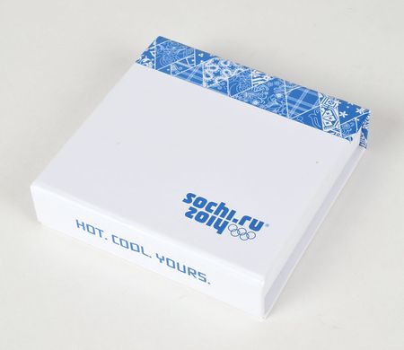 Lot #3201  Sochi 2014 Winter Olympics Participation Medal with Box - Image 3