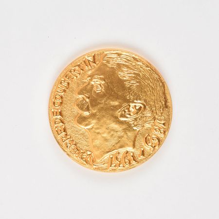 Lot #3003 Pierre de Coubertin National Olympic