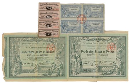 Lot #3020  Paris 1900 and St. Louis 1904 Summer