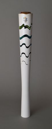 Lot #3203  Rio 2016 Summer Olympics Torch with Stand - Image 2
