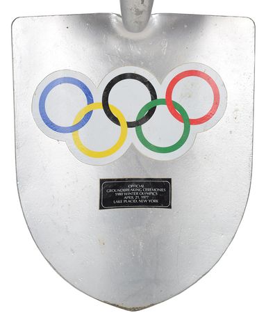 Lot #3154  Lake Placid 1980 Winter Olympics Shovel - Image 2