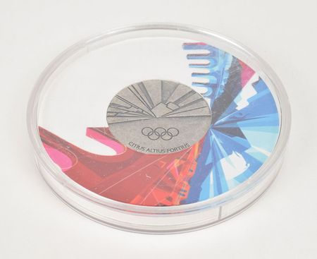 Lot #3191  Torino 2006 Winter Olympics Pair of Participation Medals - Image 9