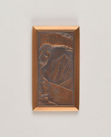 Lot #3186  Salt Lake City 2002 Winter Olympics Bronze Volunteer Participation Medal - Image 1