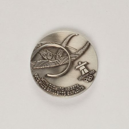 Lot #3197  Vancouver 2010 Winter Olympics Pair of Volunteer Participation Medals - Image 1