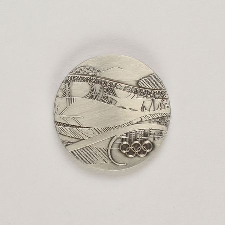 Lot #3197  Vancouver 2010 Winter Olympics Pair of Volunteer Participation Medals - Image 4