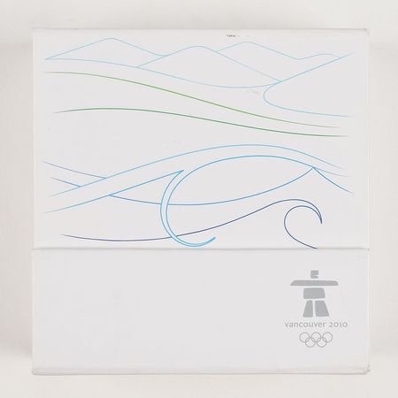 Lot #3197  Vancouver 2010 Winter Olympics Pair of Volunteer Participation Medals - Image 6