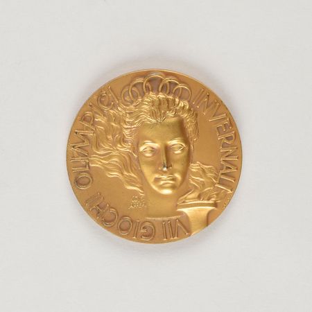 Lot #3101  Cortina 1956 Winter Olympics Gold Winner?s Medal - Image 1