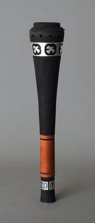 Lot #3138  Mexico City 1968 Summer Olympics ?Black Wood Handle? Torch - Image 1