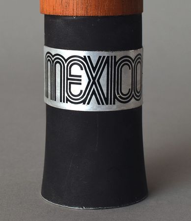 Lot #3138  Mexico City 1968 Summer Olympics ?Black Wood Handle? Torch - Image 3
