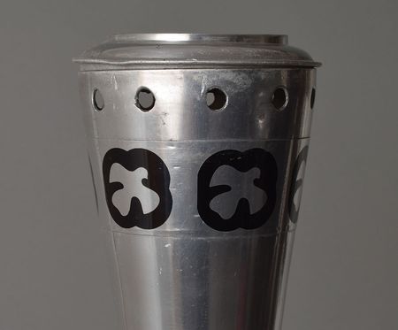 Lot #3139  Mexico City 1968 Summer Olympics ?Aluminum Silver-Colored? Torch - Image 2