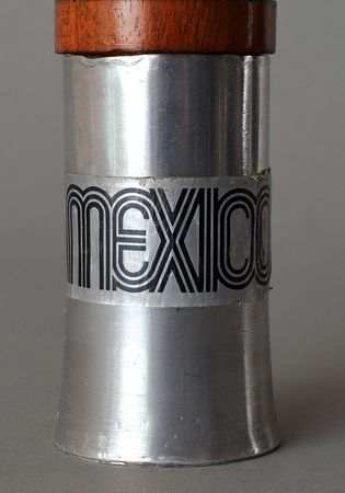 Lot #3139  Mexico City 1968 Summer Olympics ?Aluminum Silver-Colored? Torch - Image 3