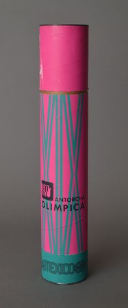 Lot #3139  Mexico City 1968 Summer Olympics ?Aluminum Silver-Colored? Torch - Image 4