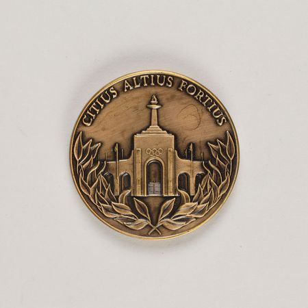 Lot #3164  Los Angeles 1984 Summer Olympics Pair of Judge and Volunteer Medals - Image 3