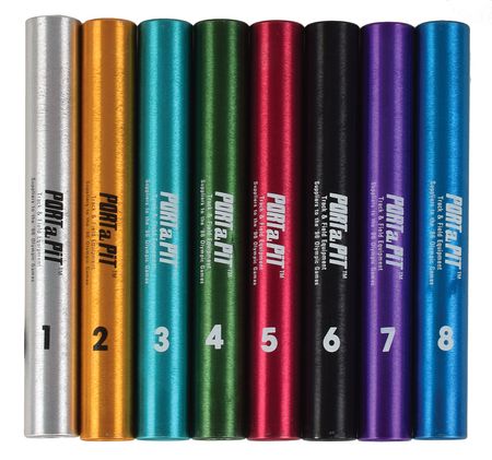 Lot #3180  Atlanta 1996 Summer Olympics Full Set of (8) Relay Batons - Image 1
