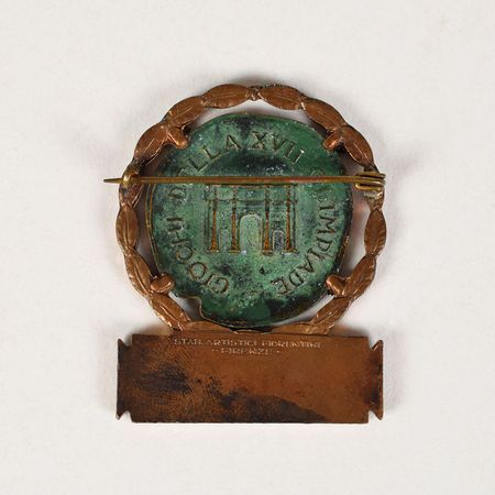 Lot #3127  Rome 1960 Summer Olympics Committee Badge - Image 2
