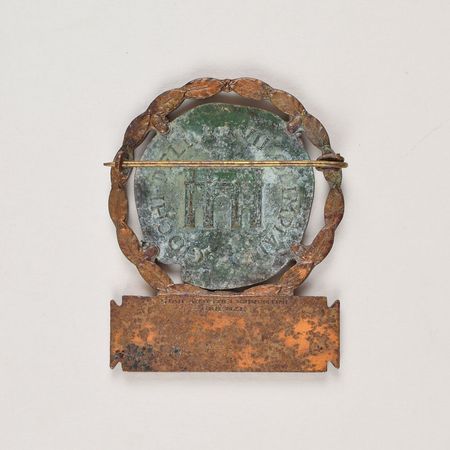 Lot #3129  Rome 1960 Summer Olympics Pair of Badges - Image 2
