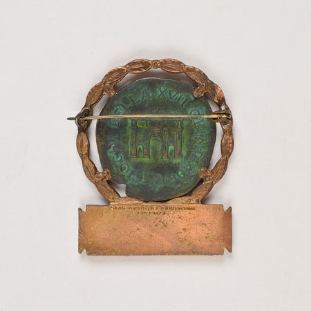 Lot #3128  Rome 1960 Summer Olympics Badge - Image 2