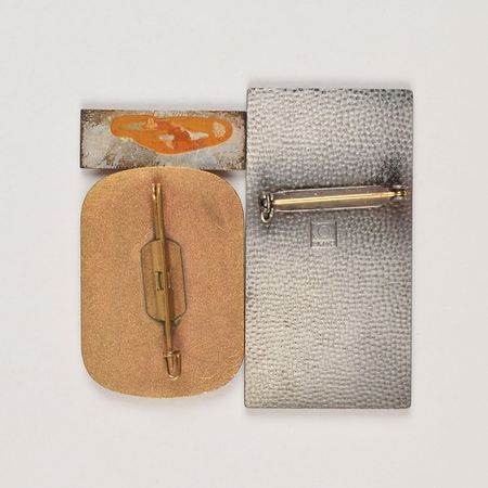 Lot #3210  Innsbruck Winter Olympics 1964 and 1976 Badges - Image 2