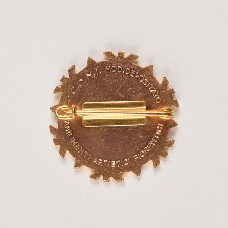 Lot #3107  Cortina 1956 Winter Olympics Pair of Badges - Image 3
