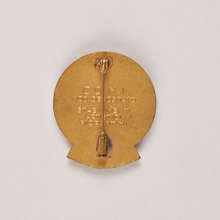 Lot #3107  Cortina 1956 Winter Olympics Pair of Badges - Image 4