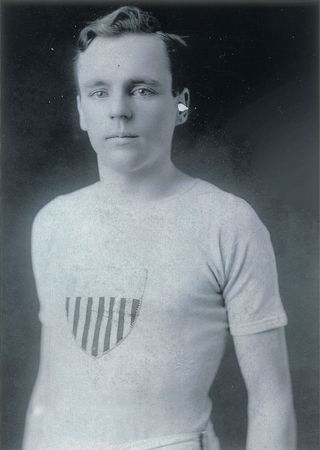 Lot #3038  London 1908 Summer Olympics: Alton Roy Welton's Boston Marathon Number - Image 2