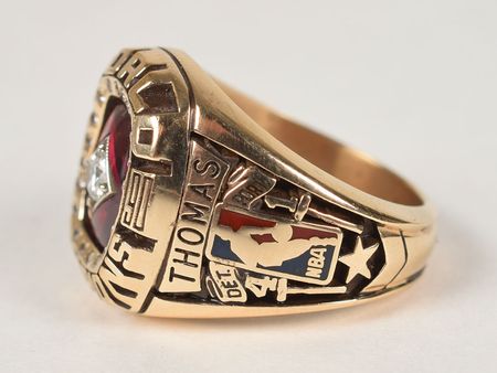 Lot #3238  Detroit Pistons 1990 NBA Championship Sample Ring - Image 2