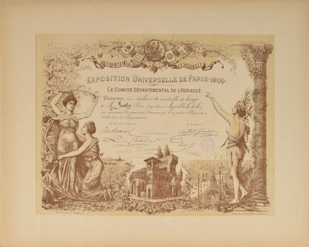 Lot #3012  Paris 1900 Exposition Universelle