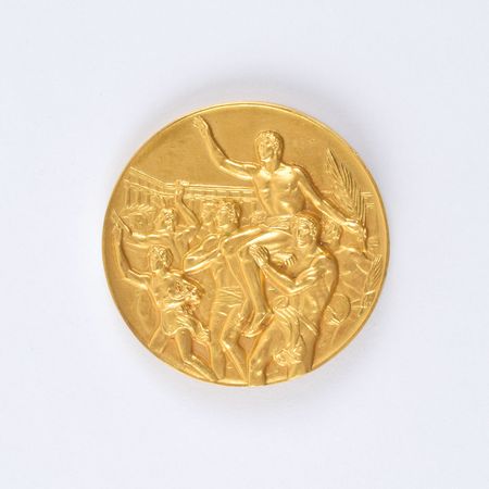 Lot #3120  Rome 1960 Summer Olympics Gold Winner's Medal - Image 1