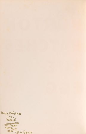 Lot #581 Dr. Seuss Book - Image 2