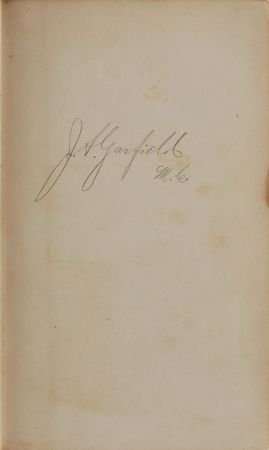Lot #203 James A. Garfield: Congressman Garfield learns Spanish - Image 1