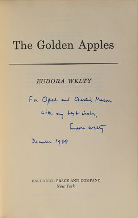 Lot #404 Eudora Welty - Image 1