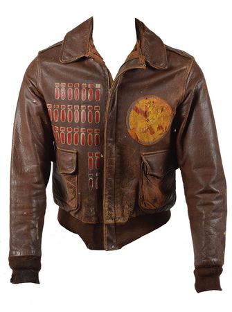 Lot #76 WWII Type A-2 Flight Jacket: Stunning 