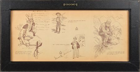 Lot #539 Samuel L. Clemens Program - Image 1