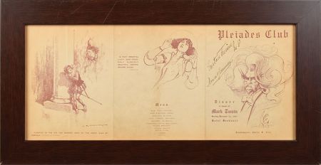 Lot #539 Samuel L. Clemens Program - Image 2