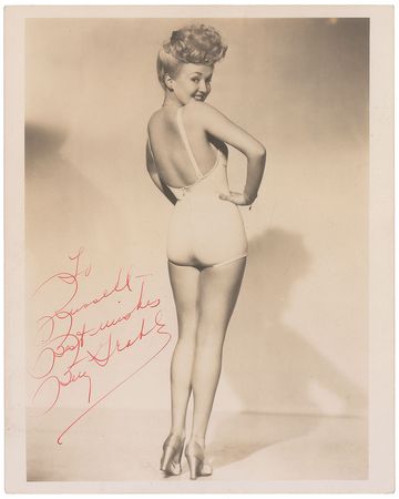 Lot #864 Betty Grable: The iconic World War II pin-up - Image 1