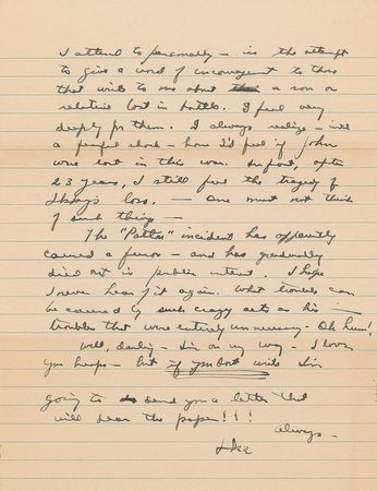 Lot #35 Dwight D. Eisenhower: 