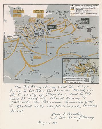 Lot #101 Omar Bradley Map