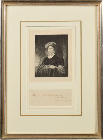 Lot #178 Dolley Madison Signed Quote - Image 1