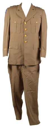 Lot #78 World War II: Geoffrey Keyes: Lt. Gen. Keyes’s three-star uniform - Image 1