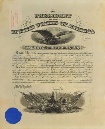 Lot #78 World War II: Geoffrey Keyes: Lt. Gen. Keyes’s three-star uniform - Image 6