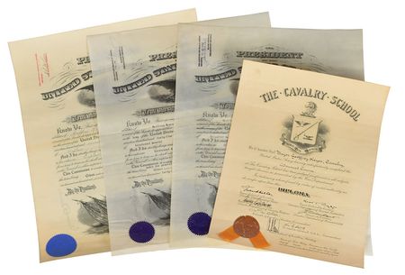 Lot #78 World War II: Geoffrey Keyes: Lt. Gen. Keyes’s three-star uniform - Image 8