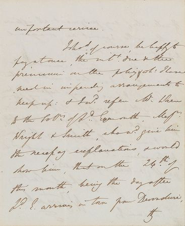 Lot #377 Benjamin Disraeli Handwritten Letter Signed - Image 3