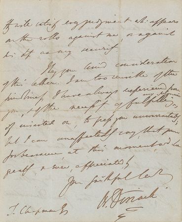 Lot #377 Benjamin Disraeli Handwritten Letter Signed - Image 4