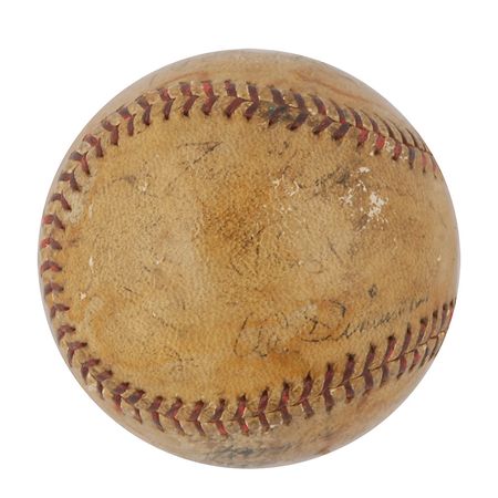 Lot #912 Babe Ruth: 1930s Hall of Famers Ruth, Cochrane, Simmons, and Collins - Image 2